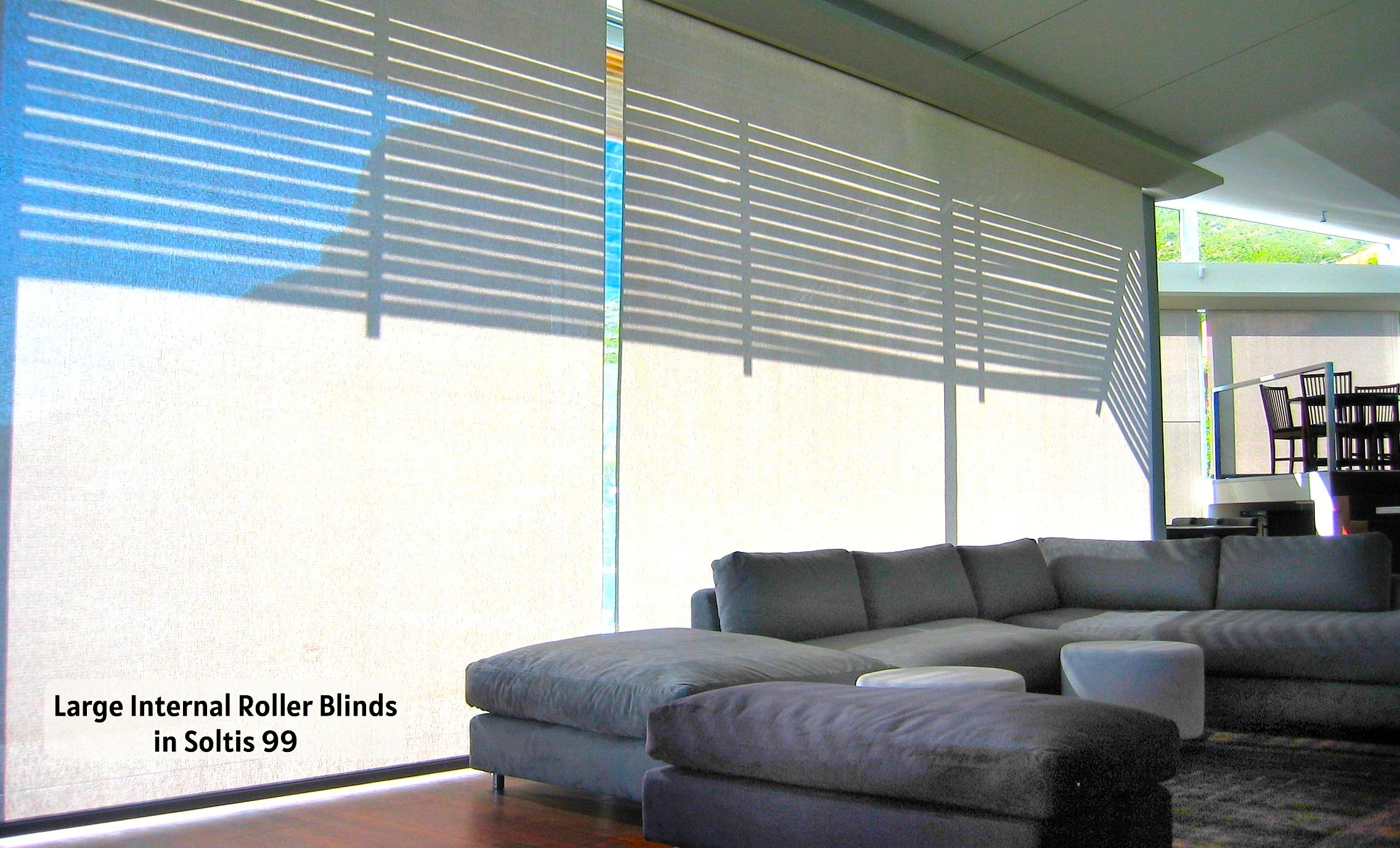 Large Indoor Roller Blinds Image 2